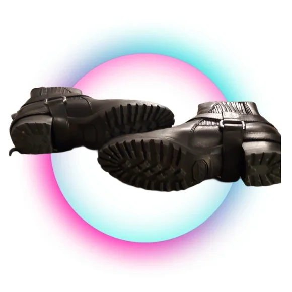 MIU MIU Motorcycle Harness Boots - Picture 10 of 14